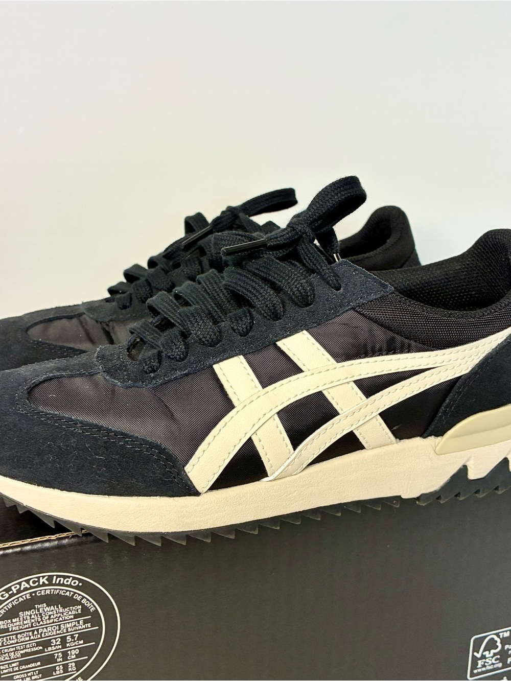 Onitsuka Tiger CALIFORNIA 78 EX Unisex 1183A355 002 BLACK/OATMEAL M 5.5 / W 7